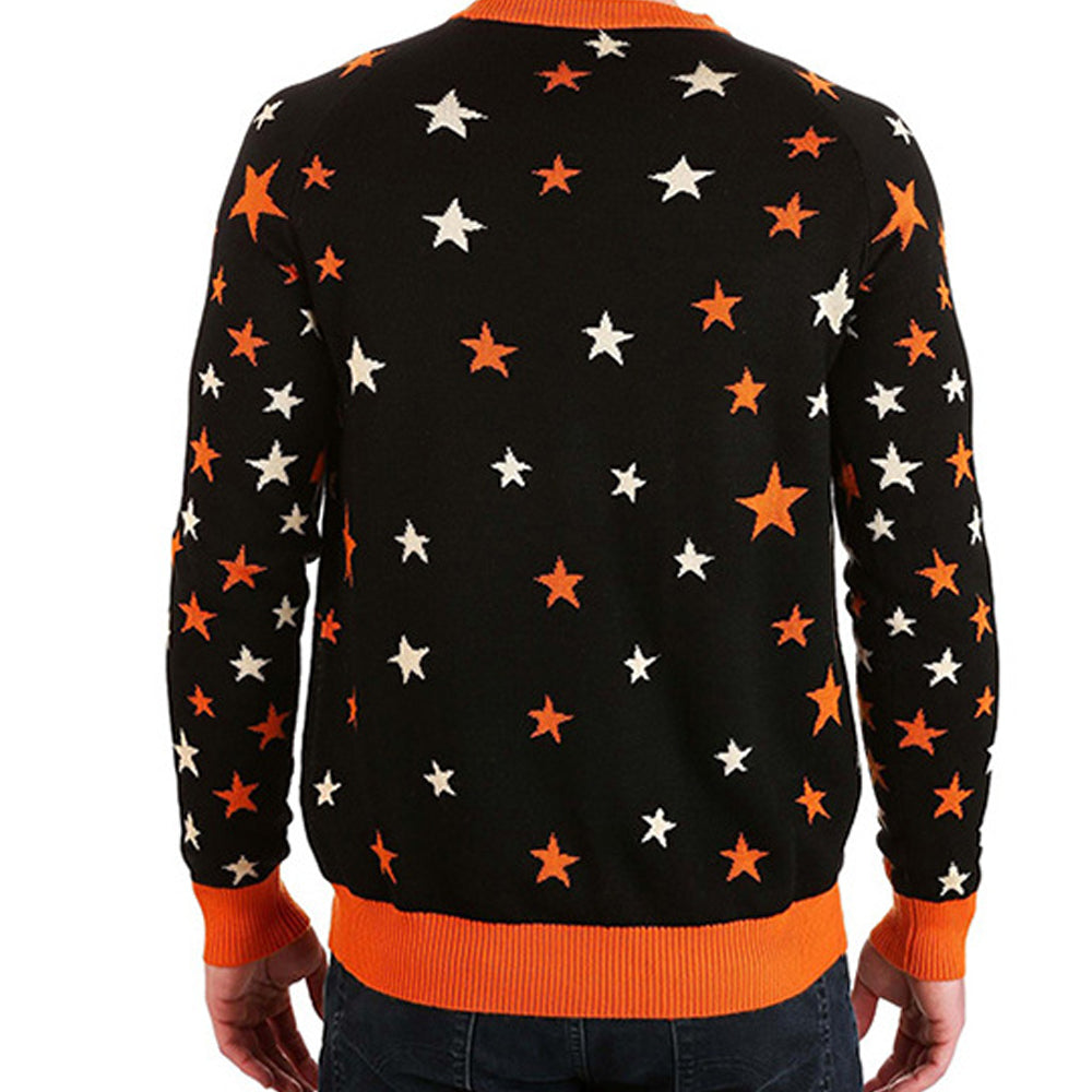 Factory Wholesale Men's Sweaters Knitted Pullovers Men's Sweaters Winter Women's Helloween Holiday